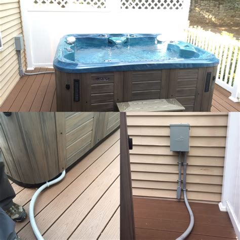 outdoor junction box for hot tub|50 amp hot tub wiring.